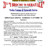 I Brichi 'd Seravale 2015: programma della gara